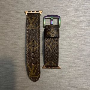 Authentic Louis Vuitton Upcycled Apple Watch Band